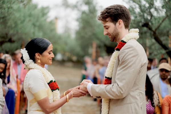 Colorful Cultural Wedding Crete Indian Details