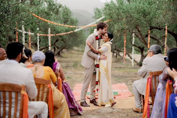 Colorful Cultural Wedding Crete Indian Details