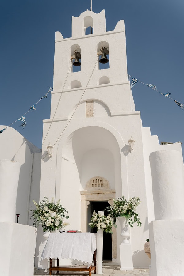 Dreamy Summer Wedding Sifnos Aegean View