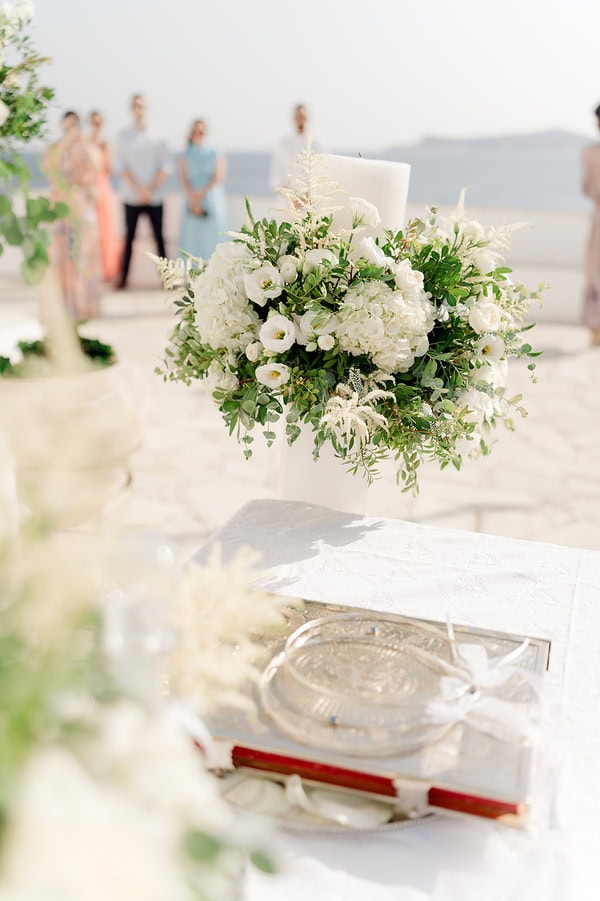 Dreamy Summer Wedding Sifnos Aegean View