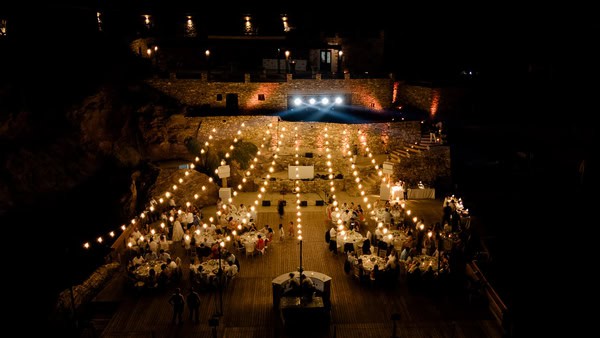 Dreamy Summer Wedding Sifnos Aegean View