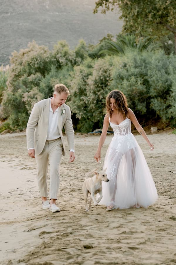 Intimate Destination Wedding Overlooking The Sea In Gytheio