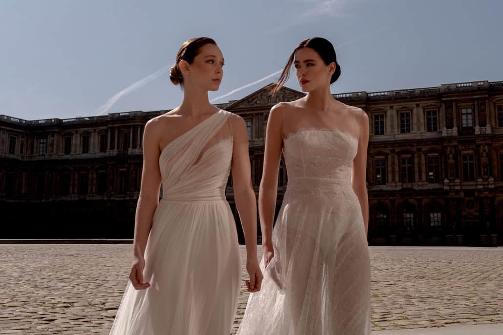 Paris inspired bridal couture by Vasia Tzotzopoulou