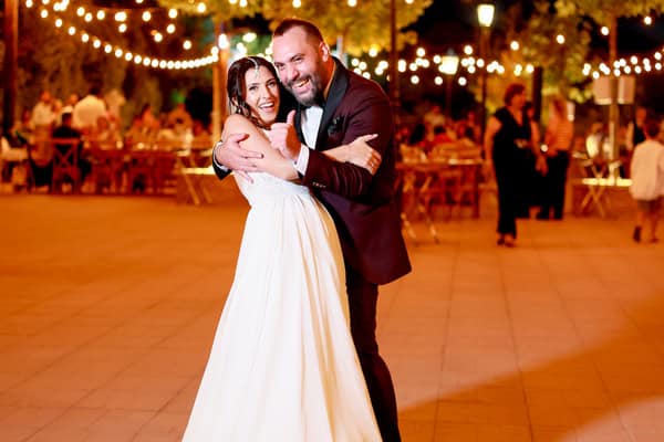 Romantic fall wedding at Il Villagio | Katerina & Xenofon