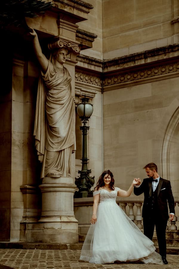 Romantic Next Day Paris Photoshoot