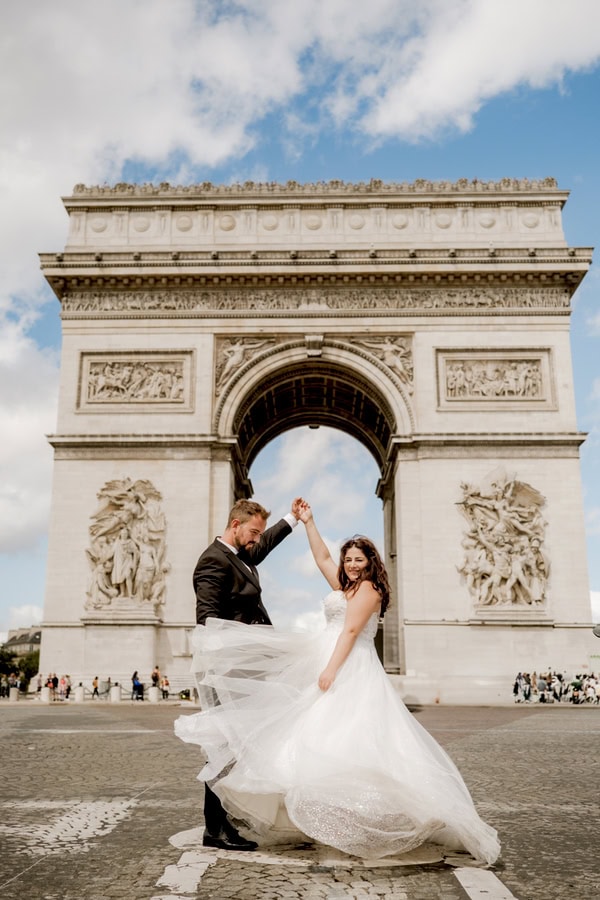 Romantic Next Day Paris Photoshoot