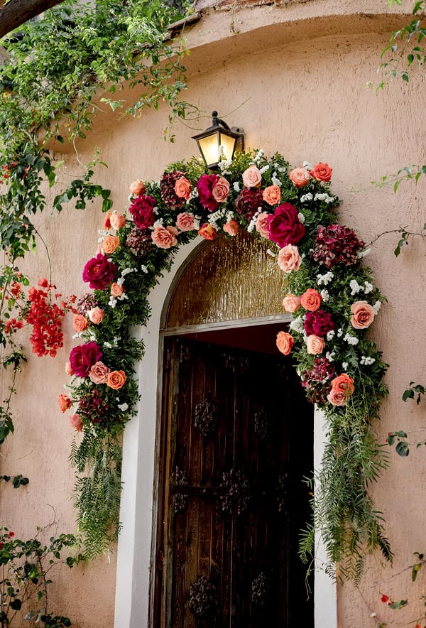 Romantic Spring Wedding Ktima Kleopatra Burgundy Pink