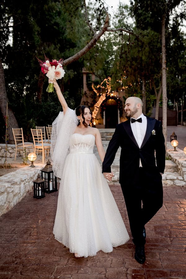 Romantic Spring Wedding Ktima Kleopatra Burgundy Pink