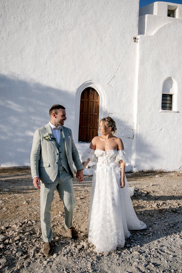 Romantic Summer Wedding Weekend Folegandros