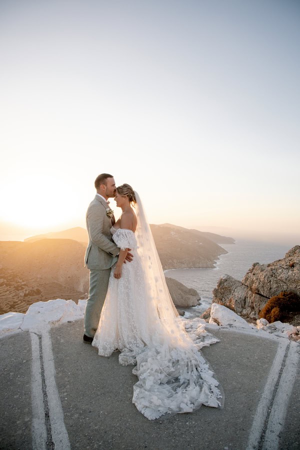 Romantic Summer Wedding Weekend Folegandros