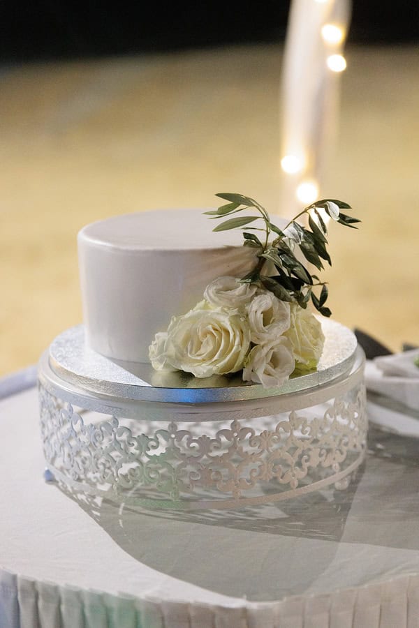 Romantic White Beach Ceremony Naxos Sunset