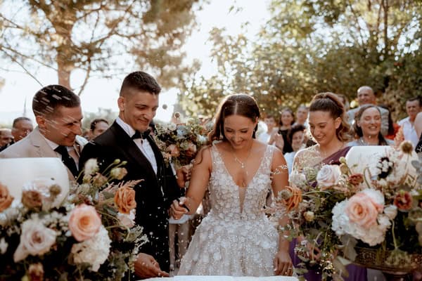 Rustic Chic Pastel Wedding Vineyard