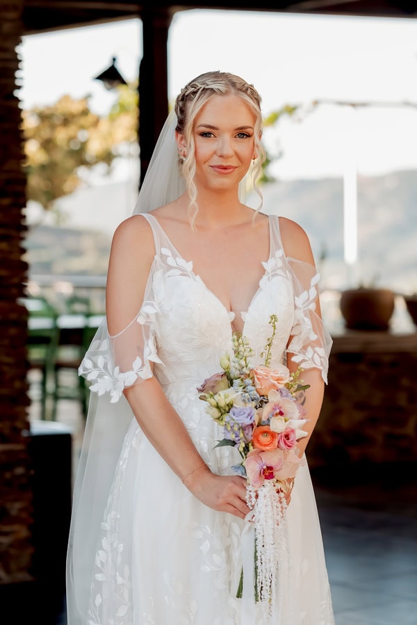 Summer Destination Wedding Chania Romantic Pastel Hues