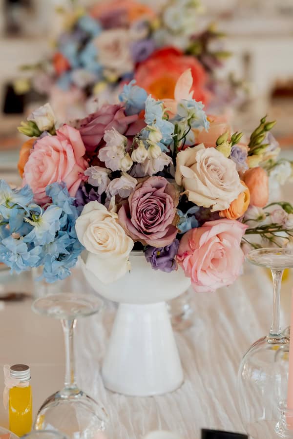 Summer Destination Wedding Chania Romantic Pastel Hues