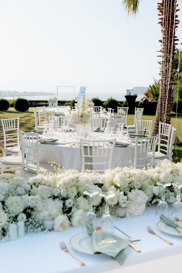 Summer Destination Wedding Sea View Chania Crete