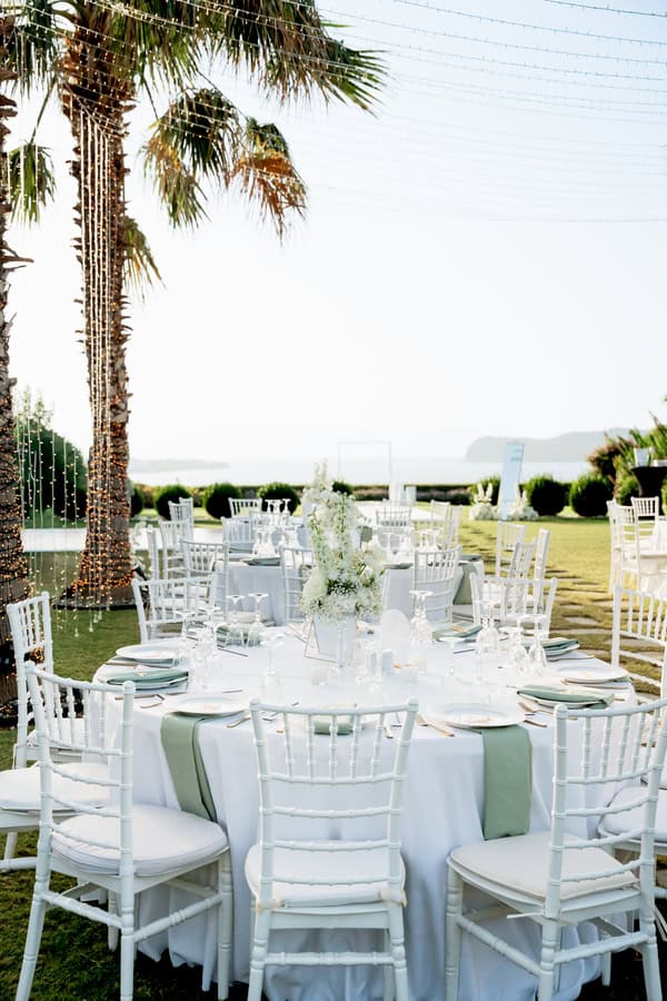 Summer Destination Wedding Sea View Chania Crete