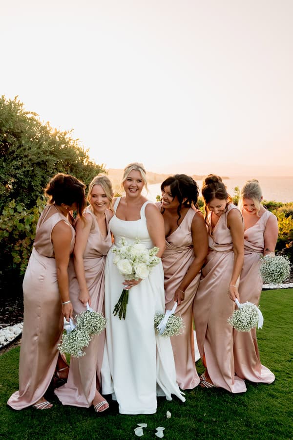 Summer Destination Wedding Sea View Chania Crete