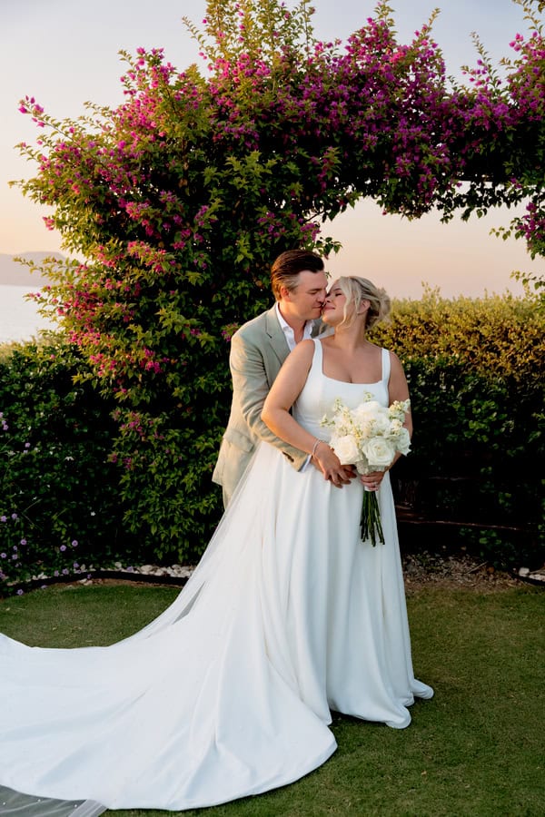 Summer Destination Wedding Sea View Chania Crete