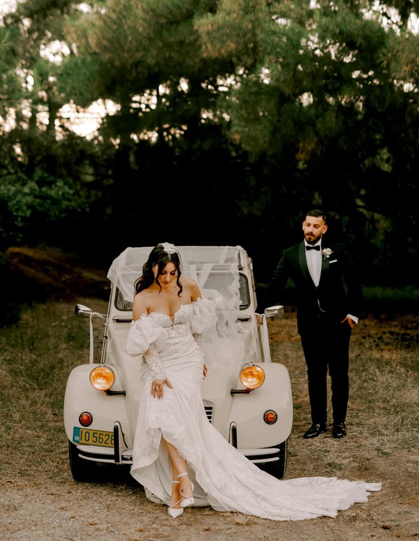 Summer Wedding Greek Italian Touches