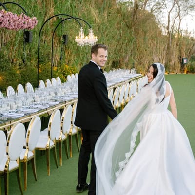 Bright Blue Wedding Events