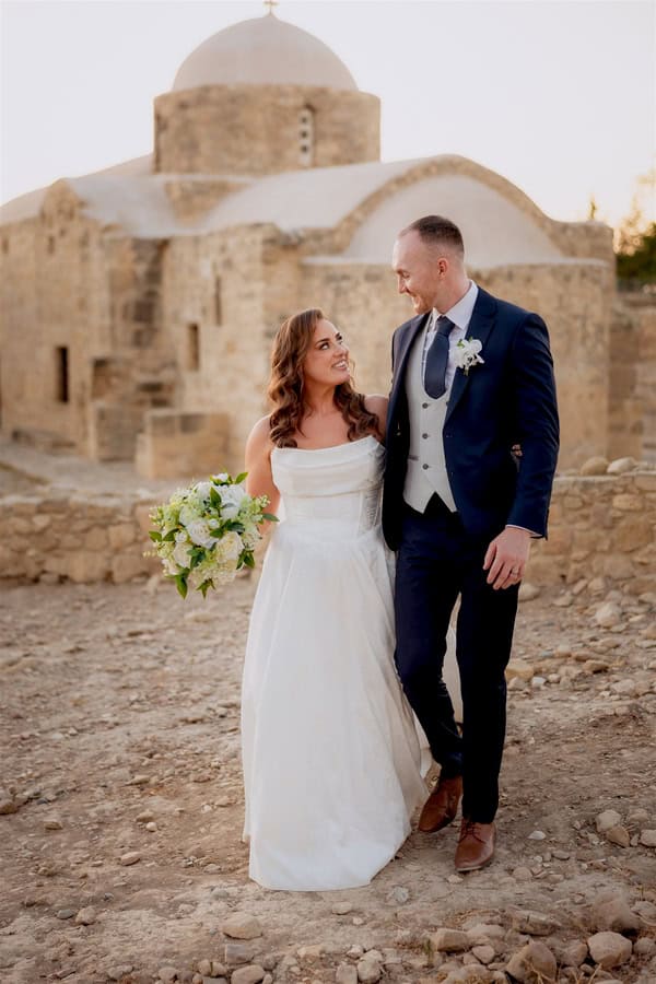 White Floral Summer Wedding Liopetro Wedding Venue Paphos