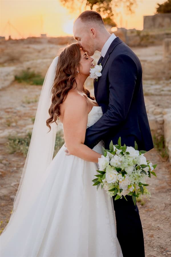 White Floral Summer Wedding Liopetro Wedding Venue Paphos