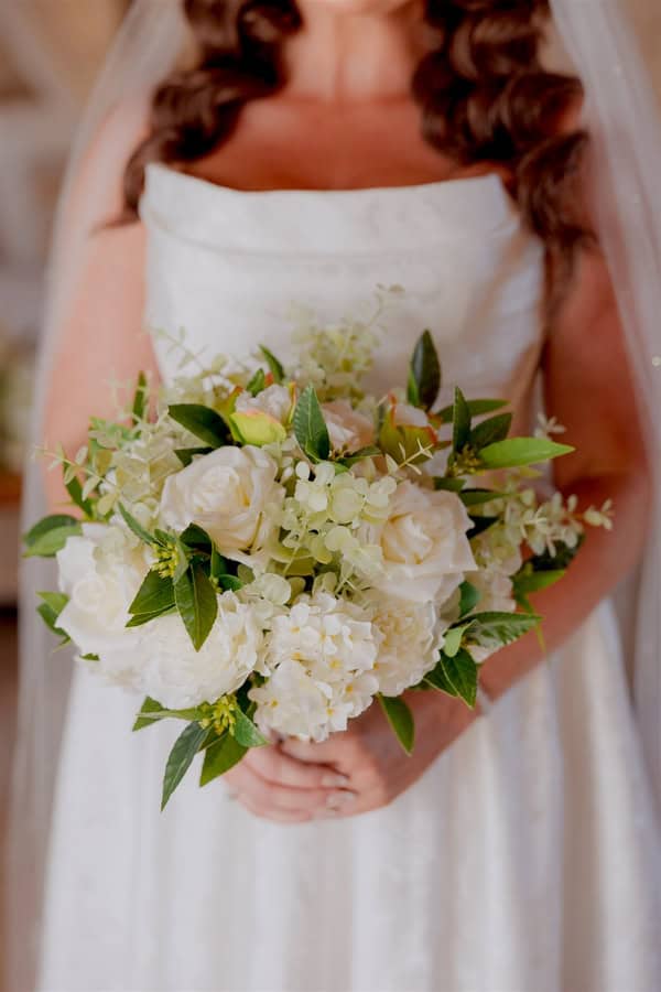 White Floral Summer Wedding Liopetro Wedding Venue Paphos