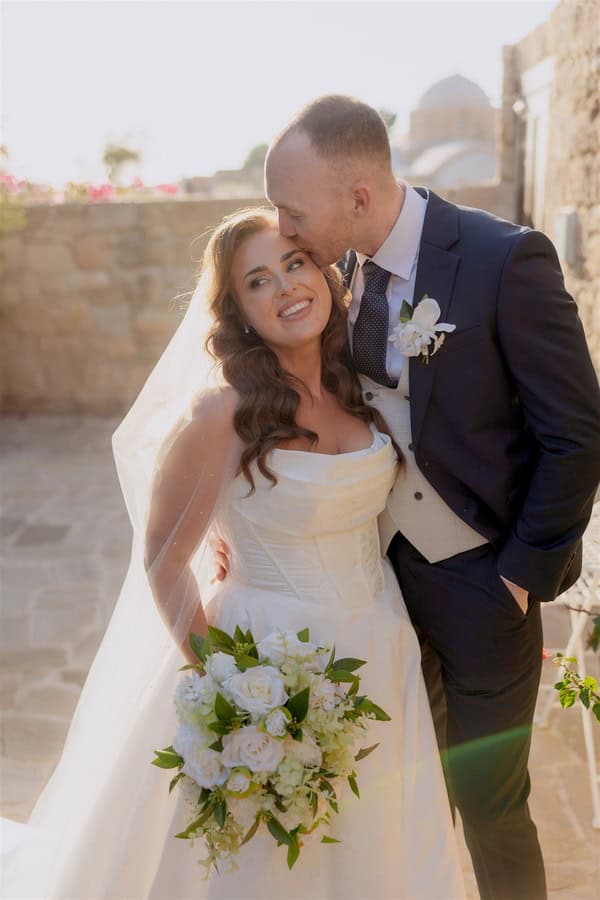 White Floral Summer Wedding Liopetro Wedding Venue Paphos