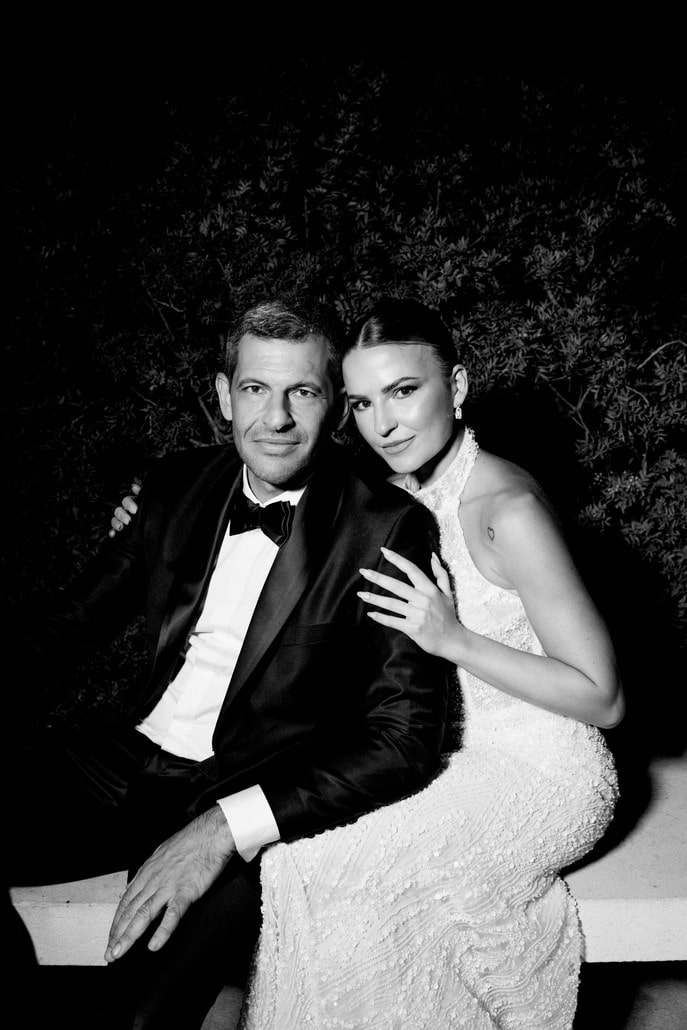 Chic fall wedding in athens with gorgeous hydrangeas | Katerina & Theodosis