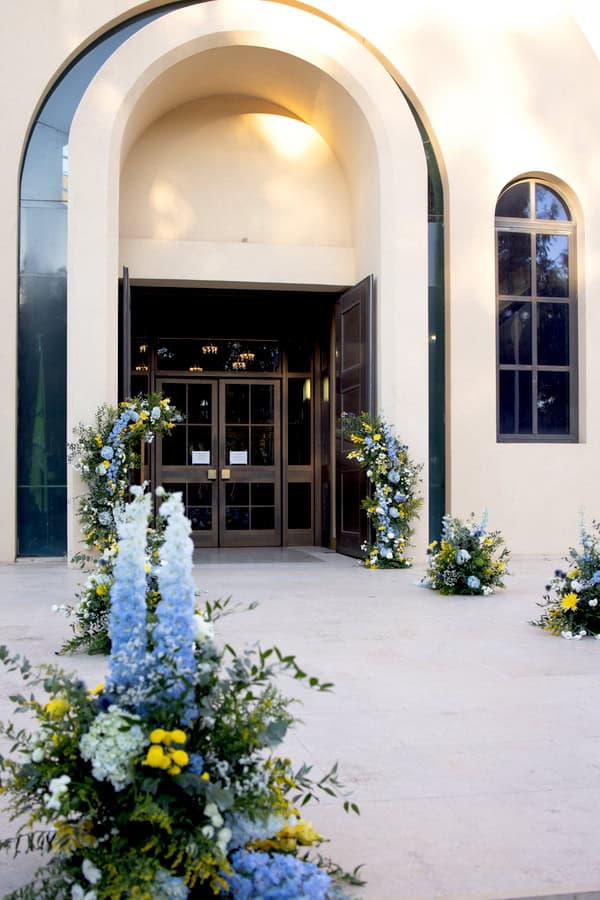 Chic Fall Wedding Athens Gorgeous Hydrangeas