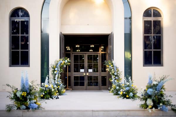 Chic Fall Wedding Athens Gorgeous Hydrangeas