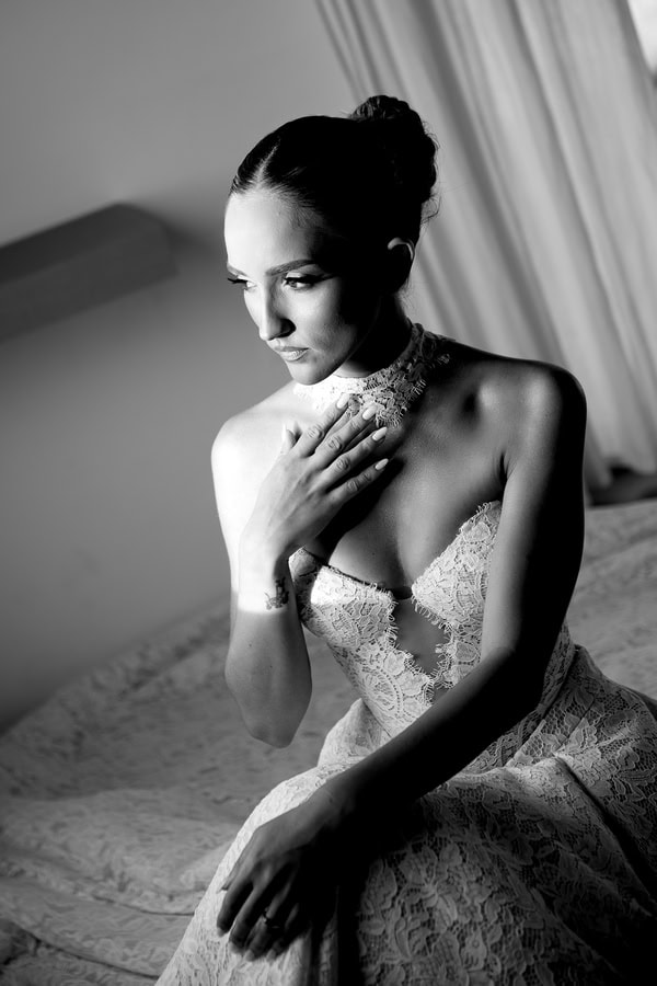 Chic Wedding Chania White Flowers