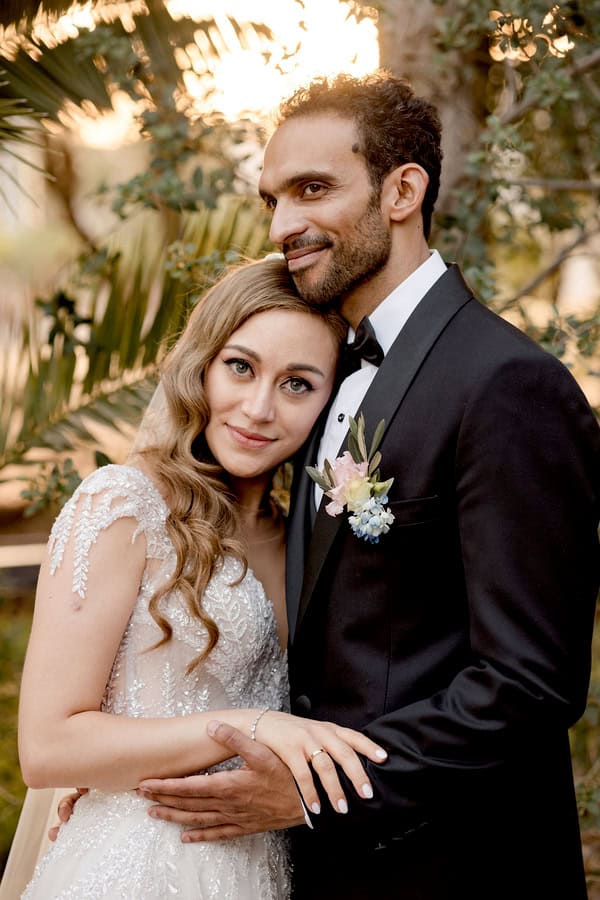 Chic Wedding Pastel Flowers Golden Details Estate Cleopatra