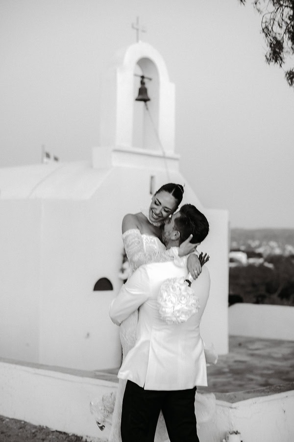 Dreamy White Details Wedding Naxos