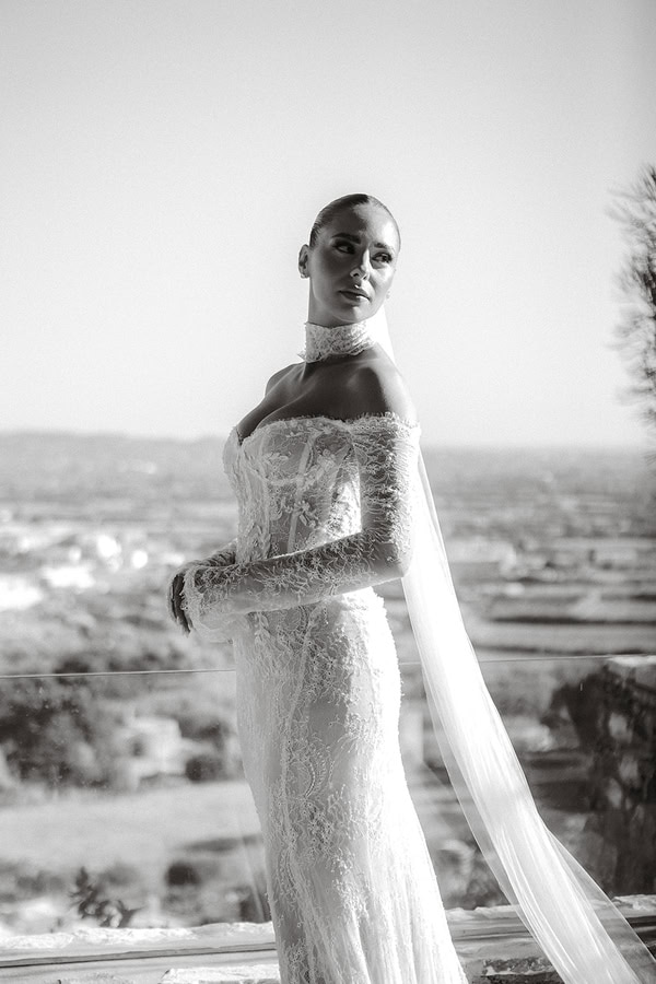 Dreamy White Details Wedding Naxos