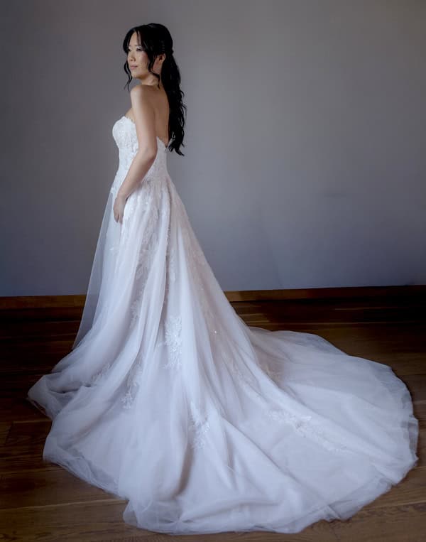 Fairytale Destination Wedding White Roses Eucalyptus