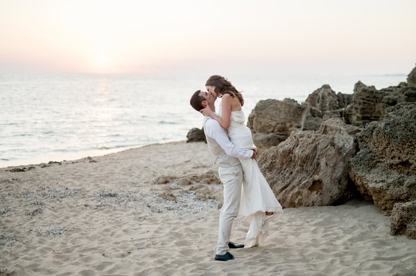 Romantic Beach Summer Wedding Pylos