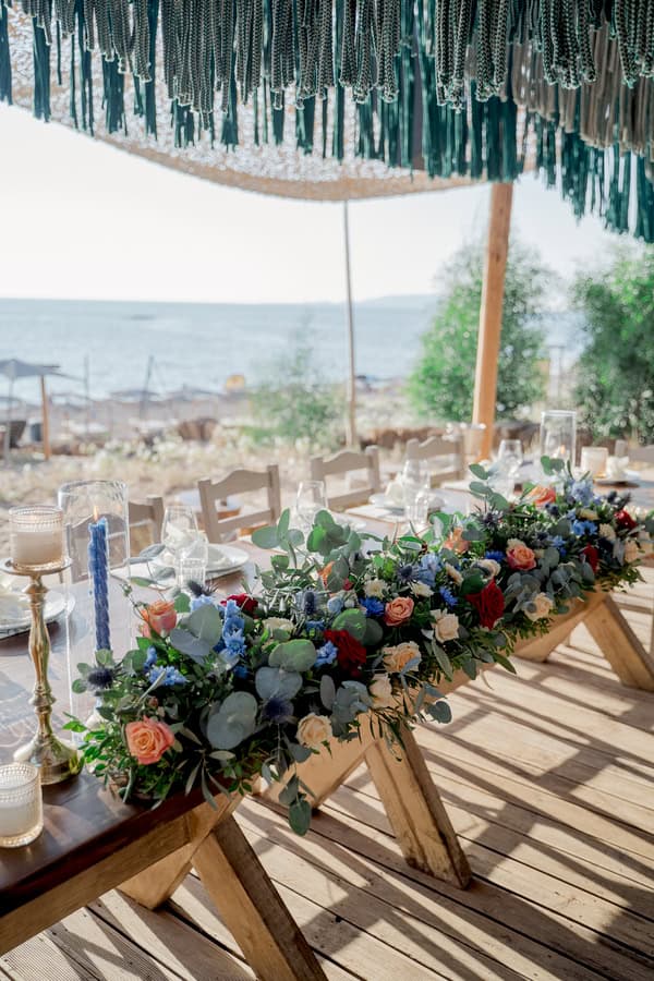Romantic Beach Summer Wedding Pylos