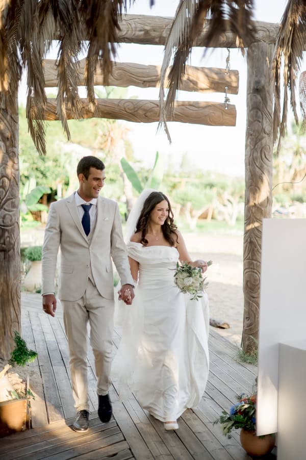 Romantic Beach Summer Wedding Pylos