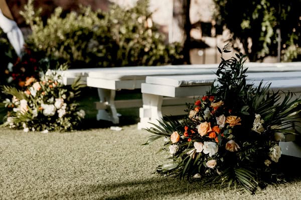 Romantic Destination Wedding Lake Vouliagmeni Tropical Details