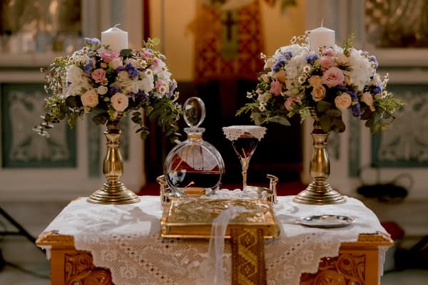 Romantic Spring Wedding Sparta Blush Pink Roses