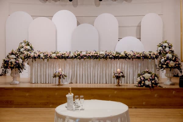 Romantic Spring Wedding Sparta Blush Pink Roses