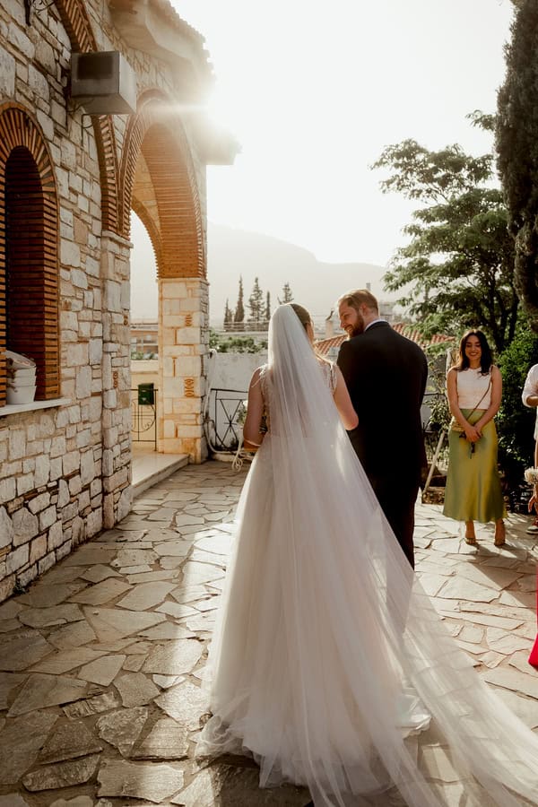 Romantic Spring Wedding Wine Museum Athens