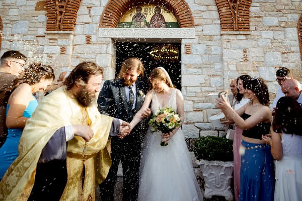 Romantic Spring Wedding Wine Museum Athens