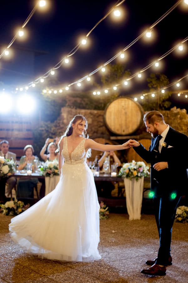 Romantic Spring Wedding Wine Museum Athens