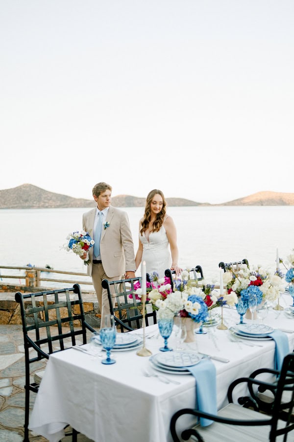 Romantic Summer Wedding Jewel Tone Flowers