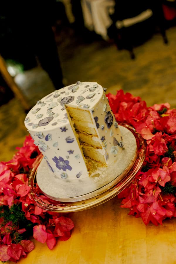 Romantic Summer Wedding Jewel Tone Flowers