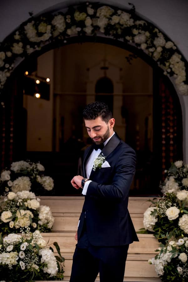 Autumn Wedding Athens White Hydrangeas Romantic Details
