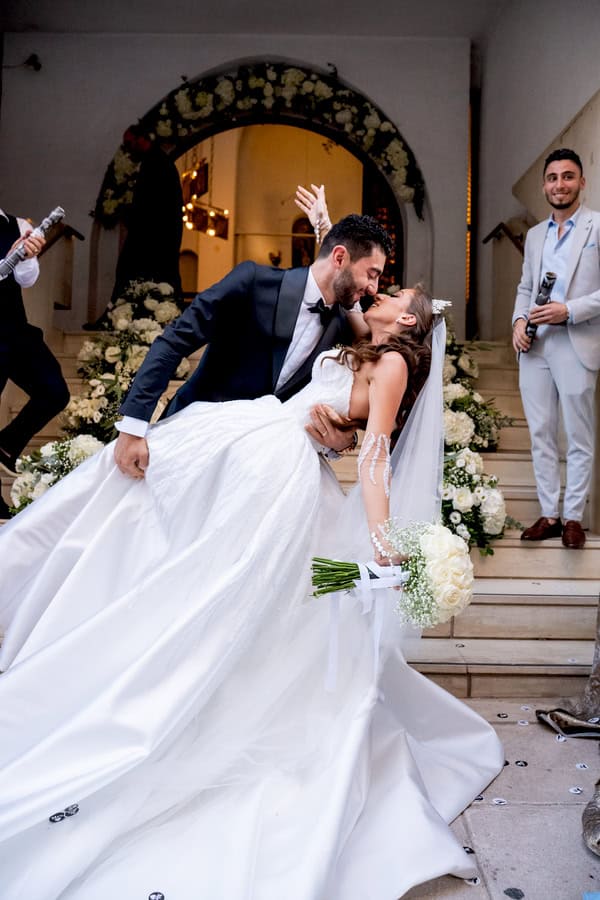 Autumn Wedding Athens White Hydrangeas Romantic Details