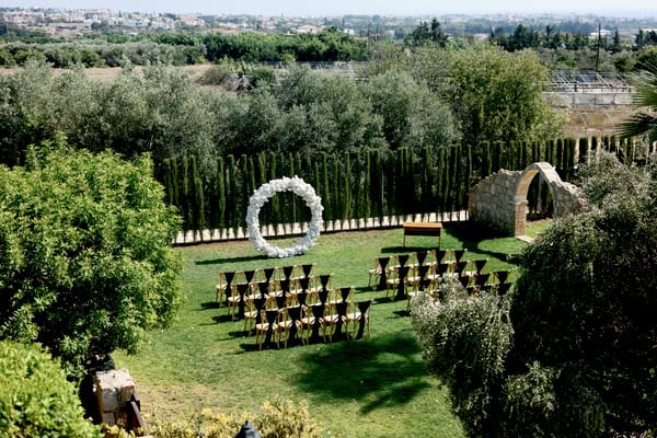Romantic Black And White Summer Wedding Paphos